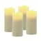Homeroots Set of Four Ivory Flameless Votive Candle, 4PK 485147 - alternate 1