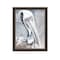 Homeroots PELICAN Black Framed Print Wall Art 529619 - alternate 1