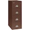 Fireking 4 Drawer, 2 Hr Fire & Impact Rated, Vertical, 32" depth Legal Brown 4-2157-2BR - alternate 1