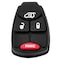 Aks Keys 2004 - 2012 Chrysler Dodge Remote Rubber Pad Buttons 4B RP-CHRYS-04 - alternate 1