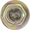 Auveco Hex Head Sems Screw M4-0.70 x 12mm - Black, 50PK 23900 - alternate 2