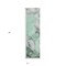 Homeroots 8' Runner Green Abstract Washable Non Skid Indoor Outdoor Runner Rug 559506 - alternate 2