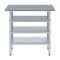 Amgood 14in D x 36in L Stainless Steel Table, Three Undershelves AMG WT-1436-3SH-Z - alternate 4
