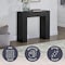 Alaterre Furniture Stockyard Solid Wood Console Table 36 in Modern Farmhouse Small Entryway Table AFTBL-034 - alternate 4
