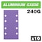 Trend Aluminum Oxide 1/3 Sheet Sanding Sheets, 240 Grit, Pack of 10, AB/THD/240A, 10PK U*AB/THD/240A - alternate 1