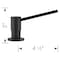 Blanco Torre Soap Dispenser, Anthracite 400693 - alternate 2