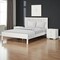 Homeroots Three Piece White Solid Wood Bedroom Set 523671 - alternate 4