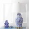 Jonathan Y Ellis 29.5 in. Ceramic LED Table Lamp, Blue/White JYL3008A - alternate 2