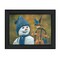 Homeroots Snow Brother Snowman Black Framed Print Wall Art 405511 - alternate 3