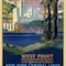 Homeroots West Point New York Vintage Travel Unframed Print Wall Art 394359 - alternate 2
