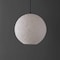Jonathan Y Lacey 16" 1-Light Bohemian Minimalist Adjustable Rattan-Style Woven Rope Globe Basket LED Pendant, Wh JYL1135A - alternate 3