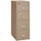 Fireking 4 Drawer, 2 Hr Fire & Impact Rated, Vertical, 32" depth Legal Taupe 4-2157-2TA - alternate 1