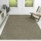 Jonathan Y Griffin Rustic Farmhouse Woven Jute Solid Gray 4 ft. x 6 ft. Area Rug NRF201B-4 - alternate 1