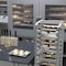 Amgood 13 in. x 10  in. 19 Gauge Quarter Size Aluminum Bun / Sheet Pan. AMG SBP-19G-1013-1PK-Z - alternate 3