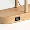 Vidalite Amud Bamboo Wicker Table Lamp, Natural Wood Finish, Stitched Velvet Detailing, Dimmable, USB Port CE1009080 - alternate 2