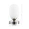 Jonathan Y Eli 8" Modern Minimalist Iron Rechargeable Integrated Portable LED Table Lamp, Nickel/White JYL7111B - alternate 4