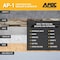 Apoc GREEN-SEAL AP-1 Series Construction Sealant and Adhesive, Gray, Free-Flowing Paste, 10 oz, Tube AP-1000-7-61 - alternate 3