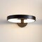 Jonathan Y Nathaniel 14" Dimmable Integrated LED Metal Wall Sconce, Black JYL7013B - alternate 4