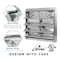 Iliving Silver 3368 CFM 20 in. Wall-Mounted Electric Powered Variable Speed Shutter Exhaust Fan ILG8SF20V - alternate 4