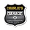 Signmission Charlie's Garage I Can Fix Everything But Stupid, 6 Inch X 6 Inch, Plastic Sign SHI-P-6-490-CHARLIE - alternate 1
