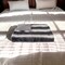 Homeroots 50" X 70" Gray and White Faux Fur Striped Plush Throw Blanket 354557 - alternate 2