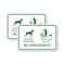 Signmission Keep Your Dog Leashed Pick Up After Your Pet. Be Consid, 18'' X 24'', Heavy Gauge Aluminum, 2PK A-1824-2PACK-2594 - alternate 1
