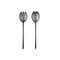 Mepra Due Ice Black Gold Salad Serving Set - 2 Pcs. 104422122ION - alternate 1