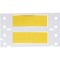 Brady Low Smoke Zero Halogen Double Sided PermaSleeve Heat Shrink Tubing, 0.375 in. x 0.67 in. W, Yellow 2LSZH-375-2-YL-3 - alternate 2
