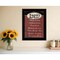 Homeroots Laundry Rules 4 Black Framed Print Bathroom Wall Art 405135 - alternate 2