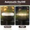 Pure Garden Solar Post Cap Lights 4 Waterproof LED Solar Powered Lights for Wooden or Vinyl Fence Post Caps 50-LG1506-2 - alternate 5