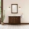 James Martin Vanities Kinnsden 48" Single Vanity, Sable Oak w/ 3 CM White Zeus Silestone Top D680-V48-SBK-3WZ - alternate 4