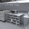 Amgood 30in D x 60in L Stainless Steel Table, Three Undershelves AMG WT-3060-3SH-Z - alternate 3