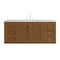 James Martin Vanities Laurent 60" Single Vanity, Honey Oak w/ 3 CM Ethereal Noctis Silestone Top 545-V60S-HNO-3ENC - alternate 3