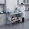 Amgood 24 in. x 48 in. All Stainless Steel Work Table, 35in. Height Commercial Prep Table with AMG WTSS-2448-Z - alternate 4