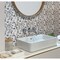 Apollo Tile Wooden Gray 12x12 Marble Polished Floor and Wall Mosaic Tile 5.08 sqft/case, 5PK APLSV88PB14A - alternate 6