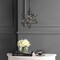 Jonathan Y Stella 12" Moravian Star Metal/Clear Glass LED Pendant, Oil Rubbed Bronze/Clear JYL9035C - alternate 6