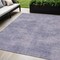 Homeroots 5' X 8' Purple Washable Indoor Outdoor Area Rug 598855 - alternate 1