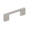 Amerock Cityscape Series Cabinet Pull, 3 in L Handle, 5/16 in H Handle, 1-1/16 in Projection, Zinc BP37130G10 - alternate 1