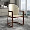 Leisuremod Svelta Elegant Wooden Dining Chair in Cream SC58CR - alternate 3