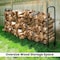 Pure Garden 8-Foot Firewood Storage Rack, Black 50-125 - alternate 3