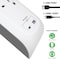 Digital Energy 8-Outlet USB-A and USB-C Surge Protector Power Strip, 72 In.; White DEE1-1116 - alternate 4