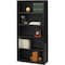 Safco ValueMate Economy Bookcase, 6-Shelf, Black 7174BL - alternate 1