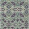 Homeroots 9' X 12' Blue And Purple Geometric Washable Indoor Outdoor Area Rug 609006 - alternate 5