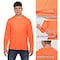 Protectx Sun Protection Hoodie, Polyester, Orange, M, 2 PK HD-APL130-NOR-02-M - alternate 3