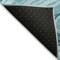 Homeroots 8' Turquoise Teal Blue And Gray Round Abstract Washable Indoor Outdoor Area Rug 601310 - alternate 3