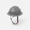 Ironwear Type 2 Class E Full Brim Safety Helmet w/ Chin Strap, Grey 3968-G - alternate 3
