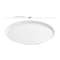 Smarty Had A Party 18 in White Round Plastic Trays, 25PK 9928WH-CASE - alternate 2