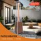 Edendirect 48000 BTU Wood Grain Outdoor Tower Propane Radiant Patio Heater with Tip-Over & Anoxia Protection ZRW3802P366686 - alternate 3