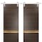Sartodoors Sturdy Double Barn Door with Hardware Planum 2010 48x96 (2* 24x96) Solid Core Modern Interior PLANUM2010DB-S-CA-48 x 96 (2* 24x96) - alternate 1
