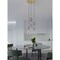 Afx Vista 3-Light Round Pendant, 60W, Light Brass VSAP05MBLBRND3 - alternate 2